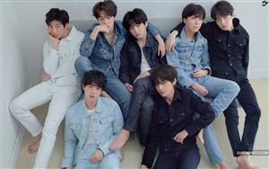 BTS boys looks cool in denim wears